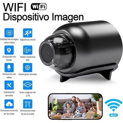 MiniCámara WiFi - Vigila Todo con tu Móvil