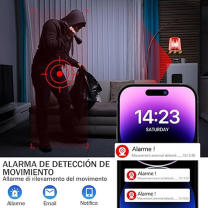 MiniCámara WiFi - Vigila Todo con tu Móvil